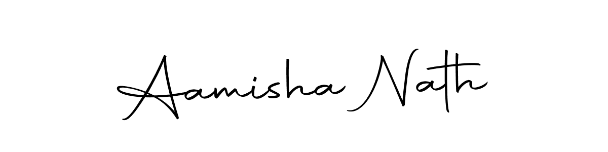 Here are the top 10 professional signature styles for the name Aamisha Nath. These are the best autograph styles you can use for your name. Aamisha Nath signature style 10 images and pictures png