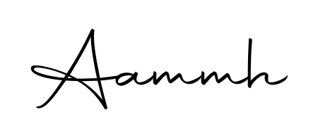 Design your own signature with our free online signature maker. With this signature software, you can create a handwritten (Autography-DOLnW) signature for name Aammh. Aammh signature style 10 images and pictures png