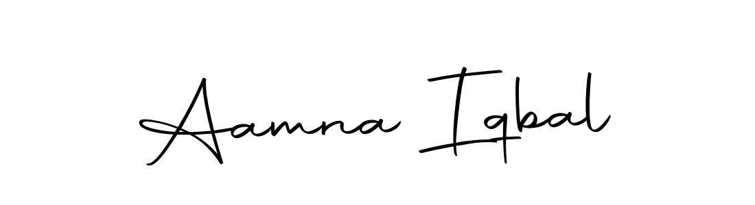 How to make Aamna Iqbal signature? Autography-DOLnW is a professional autograph style. Create handwritten signature for Aamna Iqbal name. Aamna Iqbal signature style 10 images and pictures png