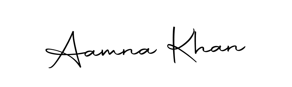 Use a signature maker to create a handwritten signature online. With this signature software, you can design (Autography-DOLnW) your own signature for name Aamna Khan. Aamna Khan signature style 10 images and pictures png