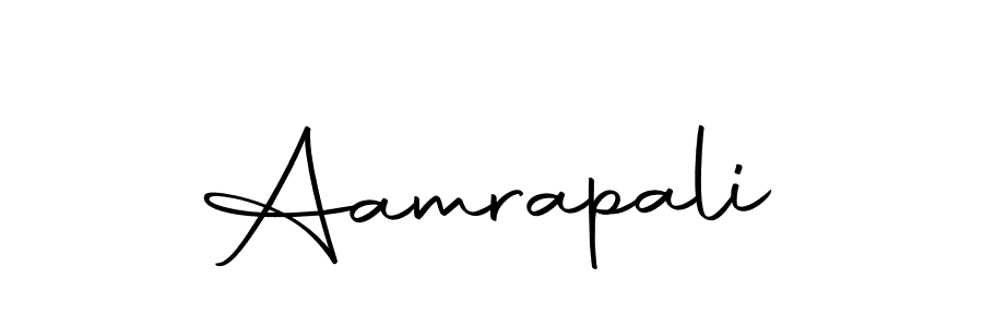 How to make Aamrapali signature? Autography-DOLnW is a professional autograph style. Create handwritten signature for Aamrapali name. Aamrapali signature style 10 images and pictures png