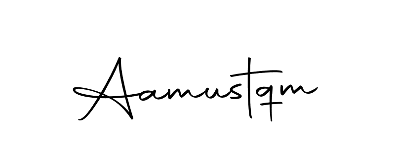 You should practise on your own different ways (Autography-DOLnW) to write your name (Aamustqm) in signature. don't let someone else do it for you. Aamustqm signature style 10 images and pictures png