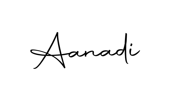 Make a beautiful signature design for name Aanadi. Use this online signature maker to create a handwritten signature for free. Aanadi signature style 10 images and pictures png