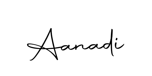 Make a beautiful signature design for name Aanadi. Use this online signature maker to create a handwritten signature for free. Aanadi signature style 10 images and pictures png