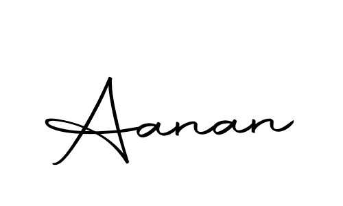 Create a beautiful signature design for name Aanan. With this signature (Autography-DOLnW) fonts, you can make a handwritten signature for free. Aanan signature style 10 images and pictures png