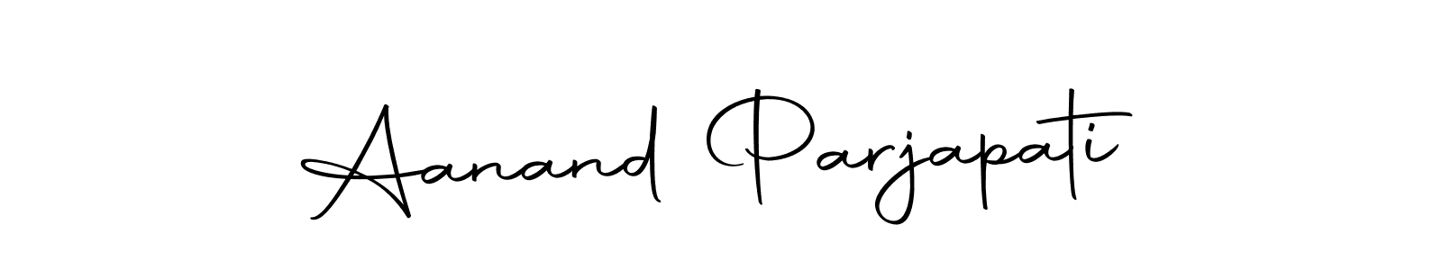 Use a signature maker to create a handwritten signature online. With this signature software, you can design (Autography-DOLnW) your own signature for name Aanand Parjapati. Aanand Parjapati signature style 10 images and pictures png