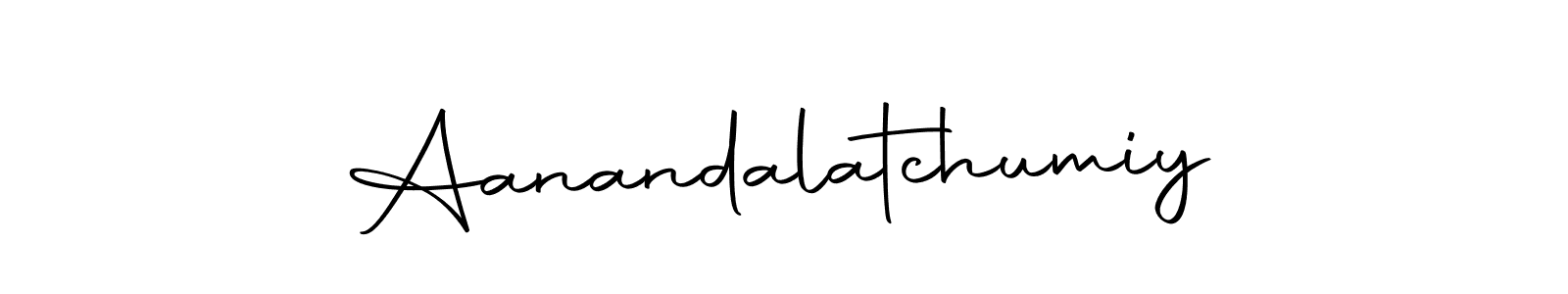 Make a beautiful signature design for name Aanandalatchumiy. Use this online signature maker to create a handwritten signature for free. Aanandalatchumiy signature style 10 images and pictures png