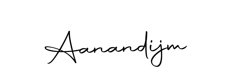 if you are searching for the best signature style for your name Aanandijm. so please give up your signature search. here we have designed multiple signature styles  using Autography-DOLnW. Aanandijm signature style 10 images and pictures png