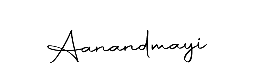 The best way (Autography-DOLnW) to make a short signature is to pick only two or three words in your name. The name Aanandmayi include a total of six letters. For converting this name. Aanandmayi signature style 10 images and pictures png