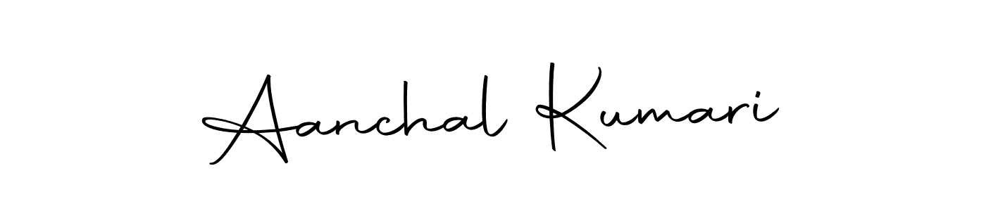 Aanchal Kumari stylish signature style. Best Handwritten Sign (Autography-DOLnW) for my name. Handwritten Signature Collection Ideas for my name Aanchal Kumari. Aanchal Kumari signature style 10 images and pictures png