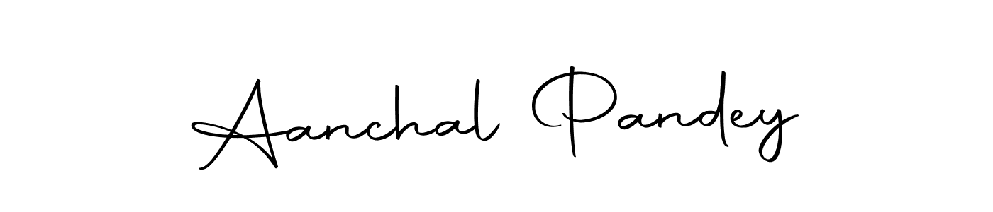 Use a signature maker to create a handwritten signature online. With this signature software, you can design (Autography-DOLnW) your own signature for name Aanchal Pandey. Aanchal Pandey signature style 10 images and pictures png