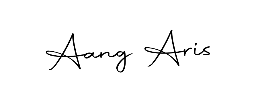 You should practise on your own different ways (Autography-DOLnW) to write your name (Aang Aris) in signature. don't let someone else do it for you. Aang Aris signature style 10 images and pictures png