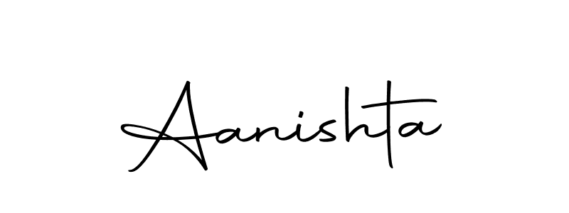 You should practise on your own different ways (Autography-DOLnW) to write your name (Aanishta) in signature. don't let someone else do it for you. Aanishta signature style 10 images and pictures png