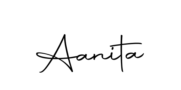 Design your own signature with our free online signature maker. With this signature software, you can create a handwritten (Autography-DOLnW) signature for name Aanita. Aanita signature style 10 images and pictures png