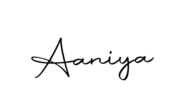 Make a beautiful signature design for name Aaniya. Use this online signature maker to create a handwritten signature for free. Aaniya signature style 10 images and pictures png