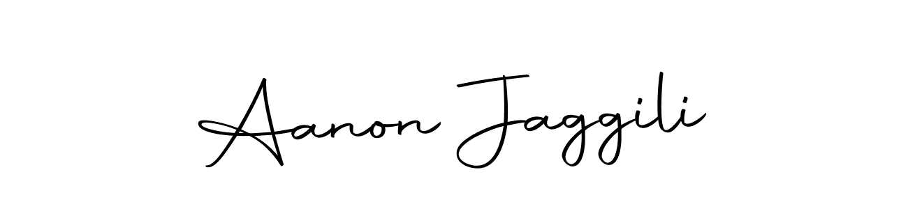 Also we have Aanon Jaggili name is the best signature style. Create professional handwritten signature collection using Autography-DOLnW autograph style. Aanon Jaggili signature style 10 images and pictures png
