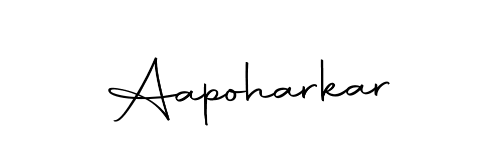 The best way (Autography-DOLnW) to make a short signature is to pick only two or three words in your name. The name Aapoharkar include a total of six letters. For converting this name. Aapoharkar signature style 10 images and pictures png