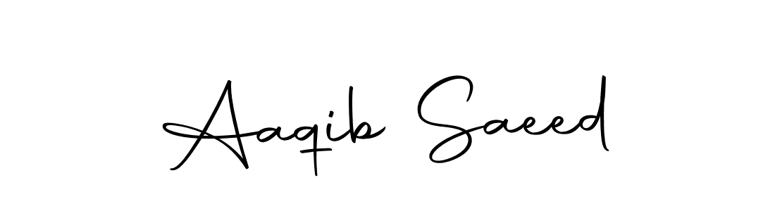 You should practise on your own different ways (Autography-DOLnW) to write your name (Aaqib Saeed) in signature. don't let someone else do it for you. Aaqib Saeed signature style 10 images and pictures png