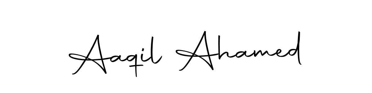 This is the best signature style for the Aaqil Ahamed name. Also you like these signature font (Autography-DOLnW). Mix name signature. Aaqil Ahamed signature style 10 images and pictures png