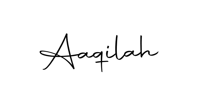 How to make Aaqilah signature? Autography-DOLnW is a professional autograph style. Create handwritten signature for Aaqilah name. Aaqilah signature style 10 images and pictures png