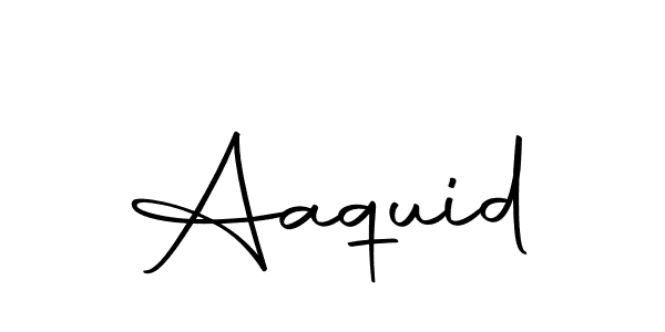 How to make Aaquid name signature. Use Autography-DOLnW style for creating short signs online. This is the latest handwritten sign. Aaquid signature style 10 images and pictures png