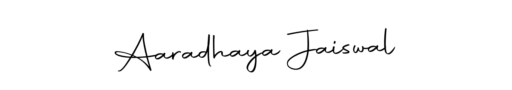 Design your own signature with our free online signature maker. With this signature software, you can create a handwritten (Autography-DOLnW) signature for name Aaradhaya Jaiswal. Aaradhaya Jaiswal signature style 10 images and pictures png