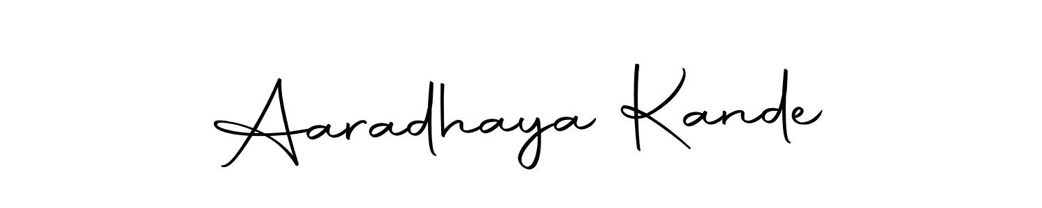 How to make Aaradhaya Kande signature? Autography-DOLnW is a professional autograph style. Create handwritten signature for Aaradhaya Kande name. Aaradhaya Kande signature style 10 images and pictures png