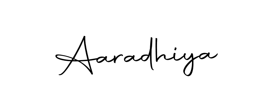 Use a signature maker to create a handwritten signature online. With this signature software, you can design (Autography-DOLnW) your own signature for name Aaradhiya. Aaradhiya signature style 10 images and pictures png