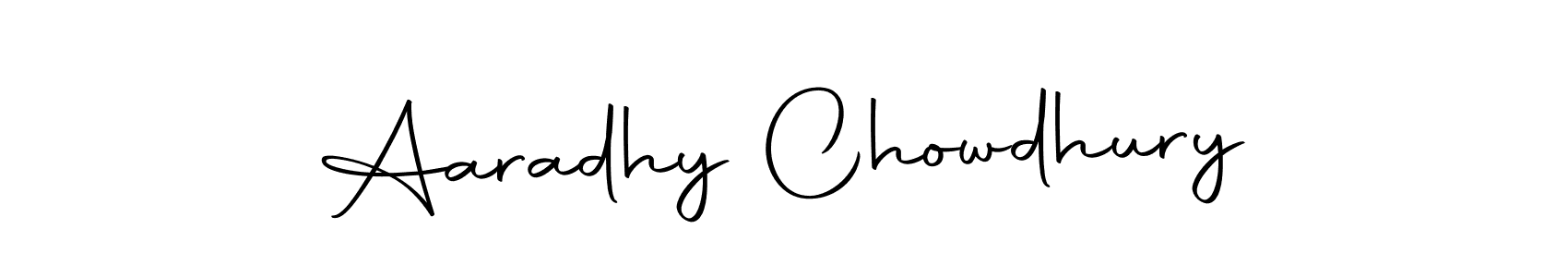 Aaradhy Chowdhury stylish signature style. Best Handwritten Sign (Autography-DOLnW) for my name. Handwritten Signature Collection Ideas for my name Aaradhy Chowdhury. Aaradhy Chowdhury signature style 10 images and pictures png