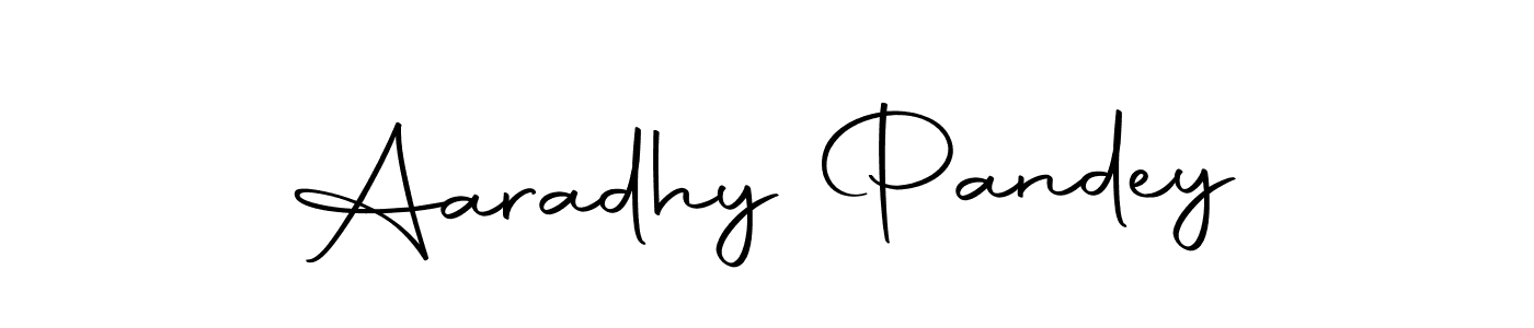 Aaradhy Pandey stylish signature style. Best Handwritten Sign (Autography-DOLnW) for my name. Handwritten Signature Collection Ideas for my name Aaradhy Pandey. Aaradhy Pandey signature style 10 images and pictures png