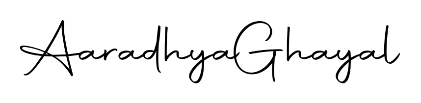 Get an exclusive digital autograph for Aaradhya  Ghayal. The Autography-DOLnW typeface captures the charm of real penmanship on paper. Aaradhya  Ghayal signature style 10 images and pictures png