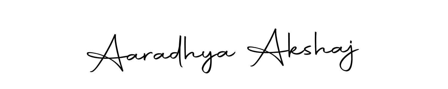 Aaradhya Akshaj stylish signature style. Best Handwritten Sign (Autography-DOLnW) for my name. Handwritten Signature Collection Ideas for my name Aaradhya Akshaj. Aaradhya Akshaj signature style 10 images and pictures png