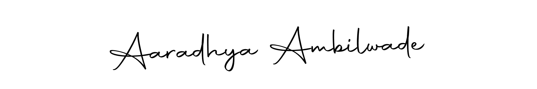 if you are searching for the best signature style for your name Aaradhya Ambilwade. so please give up your signature search. here we have designed multiple signature styles  using Autography-DOLnW. Aaradhya Ambilwade signature style 10 images and pictures png