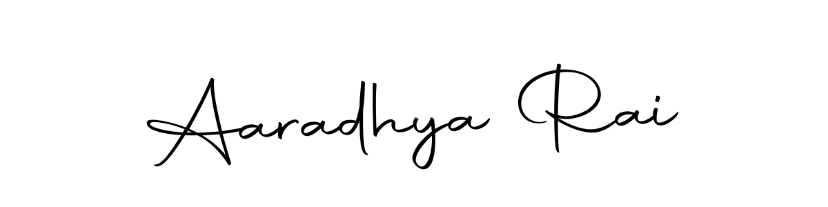 Use a signature maker to create a handwritten signature online. With this signature software, you can design (Autography-DOLnW) your own signature for name Aaradhya Rai. Aaradhya Rai signature style 10 images and pictures png