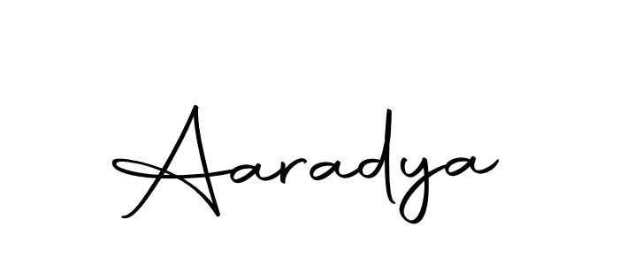 You should practise on your own different ways (Autography-DOLnW) to write your name (Aaradya) in signature. don't let someone else do it for you. Aaradya signature style 10 images and pictures png