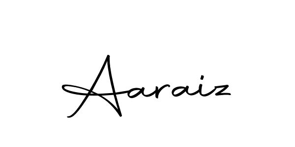 How to make Aaraiz signature? Autography-DOLnW is a professional autograph style. Create handwritten signature for Aaraiz name. Aaraiz signature style 10 images and pictures png