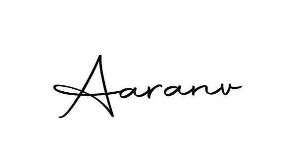 Design your own signature with our free online signature maker. With this signature software, you can create a handwritten (Autography-DOLnW) signature for name Aaranv. Aaranv signature style 10 images and pictures png
