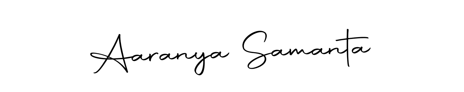if you are searching for the best signature style for your name Aaranya Samanta. so please give up your signature search. here we have designed multiple signature styles  using Autography-DOLnW. Aaranya Samanta signature style 10 images and pictures png
