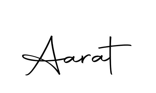 How to make Aarat signature? Autography-DOLnW is a professional autograph style. Create handwritten signature for Aarat name. Aarat signature style 10 images and pictures png