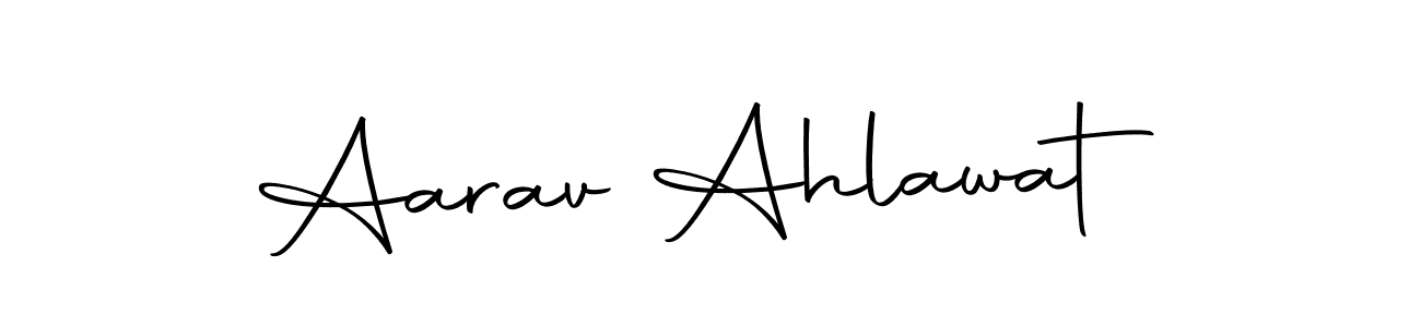 You should practise on your own different ways (Autography-DOLnW) to write your name (Aarav Ahlawat) in signature. don't let someone else do it for you. Aarav Ahlawat signature style 10 images and pictures png