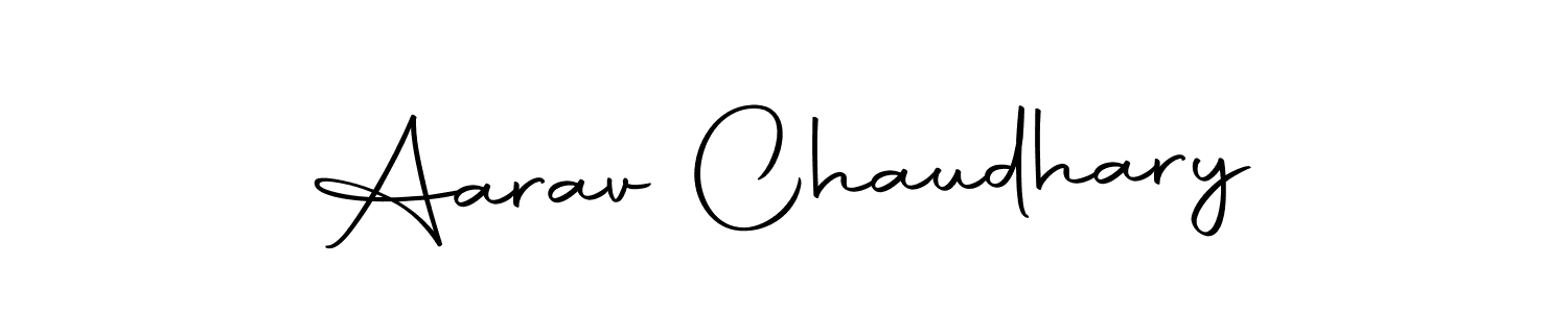 How to make Aarav Chaudhary signature? Autography-DOLnW is a professional autograph style. Create handwritten signature for Aarav Chaudhary name. Aarav Chaudhary signature style 10 images and pictures png