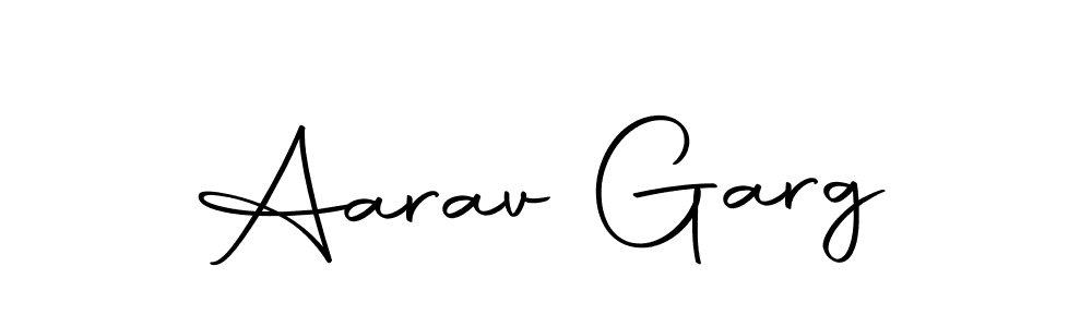 Use a signature maker to create a handwritten signature online. With this signature software, you can design (Autography-DOLnW) your own signature for name Aarav Garg. Aarav Garg signature style 10 images and pictures png