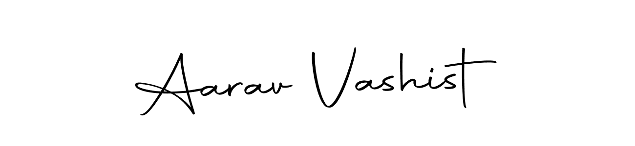 Make a beautiful signature design for name Aarav Vashist. With this signature (Autography-DOLnW) style, you can create a handwritten signature for free. Aarav Vashist signature style 10 images and pictures png