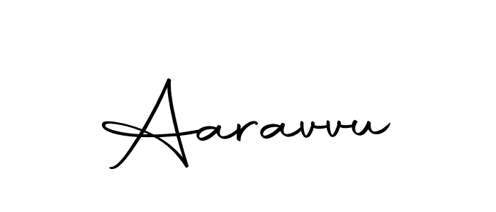 Make a beautiful signature design for name Aaravvu. With this signature (Autography-DOLnW) style, you can create a handwritten signature for free. Aaravvu signature style 10 images and pictures png