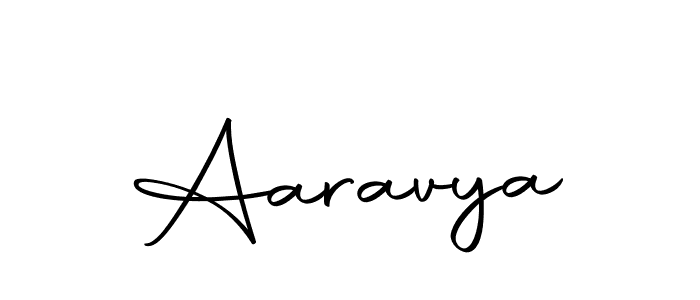 Design your own signature with our free online signature maker. With this signature software, you can create a handwritten (Autography-DOLnW) signature for name Aaravya. Aaravya signature style 10 images and pictures png