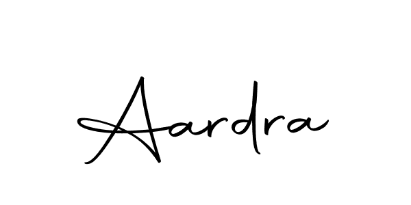 Create a beautiful signature design for name Aardra. With this signature (Autography-DOLnW) fonts, you can make a handwritten signature for free. Aardra signature style 10 images and pictures png
