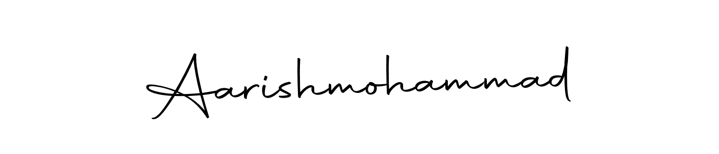 You can use this online signature creator to create a handwritten signature for the name Aarishmohammad. This is the best online autograph maker. Aarishmohammad signature style 10 images and pictures png