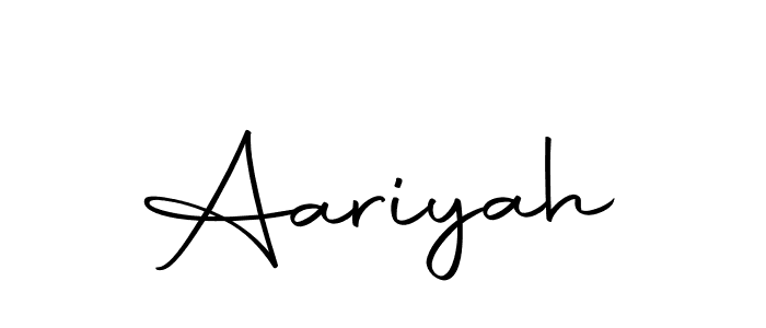 Make a beautiful signature design for name Aariyah. Use this online signature maker to create a handwritten signature for free. Aariyah signature style 10 images and pictures png