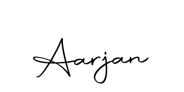 Aarjan stylish signature style. Best Handwritten Sign (Autography-DOLnW) for my name. Handwritten Signature Collection Ideas for my name Aarjan. Aarjan signature style 10 images and pictures png