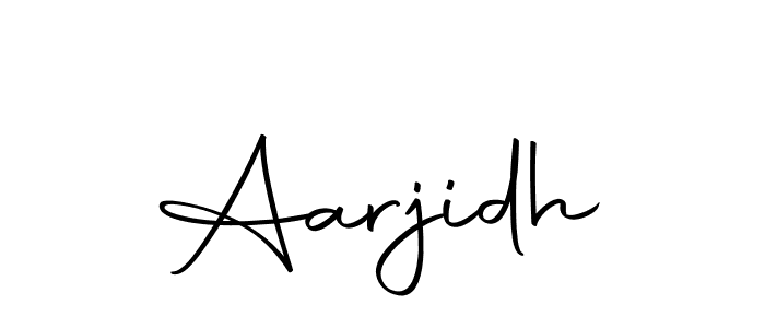 Create a beautiful signature design for name Aarjidh. With this signature (Autography-DOLnW) fonts, you can make a handwritten signature for free. Aarjidh signature style 10 images and pictures png